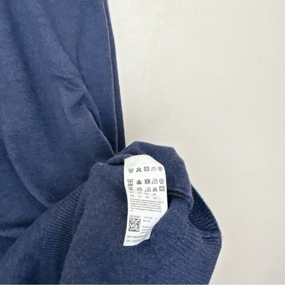 Hugo Boss Mens Xlarge Vneck Extrafine Merino Slim Fit Baku Sweater - Picture 7 of 15